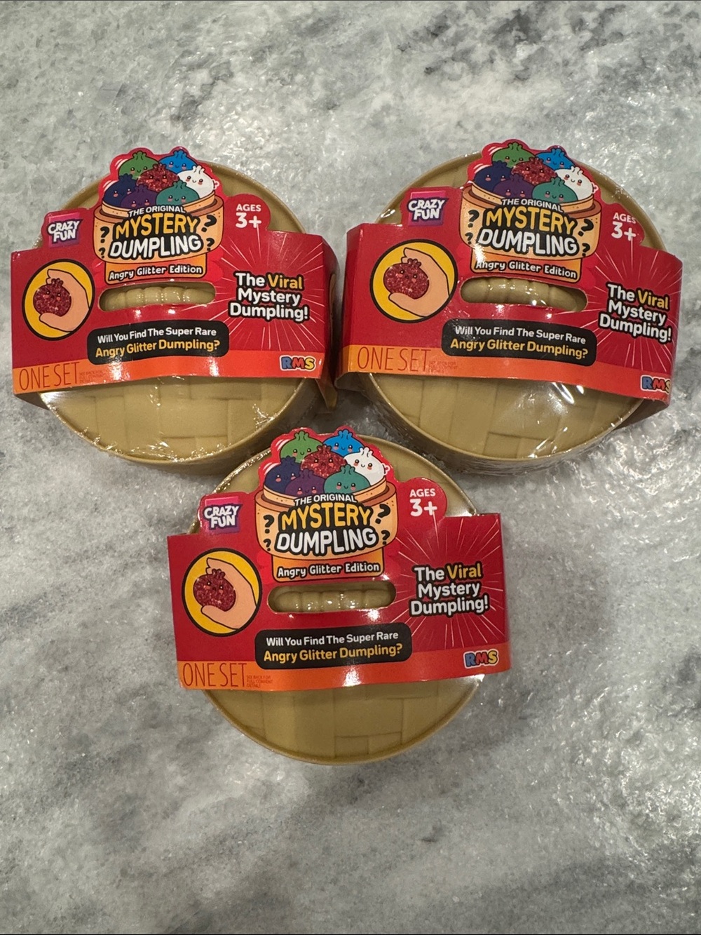 Angry Glitter Edition Surprise Toy - Red Packaging